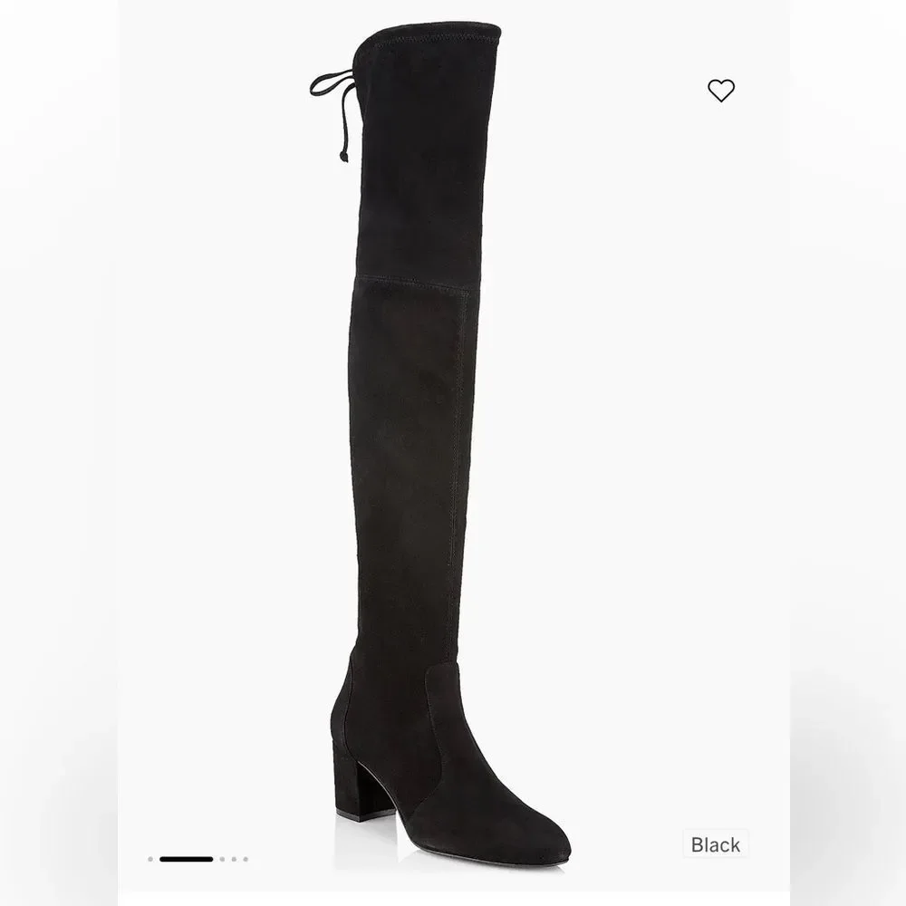 Stuart Weitzman  Yulianaland 60MM Leather Over-The-Knee Boots
